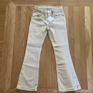 ZARA Seam Flared Jeans